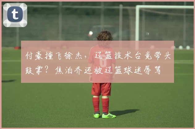 付豪撞飞徐杰,辽篮技术台竟带头鼓掌?焦泊乔还被辽篮球迷辱骂